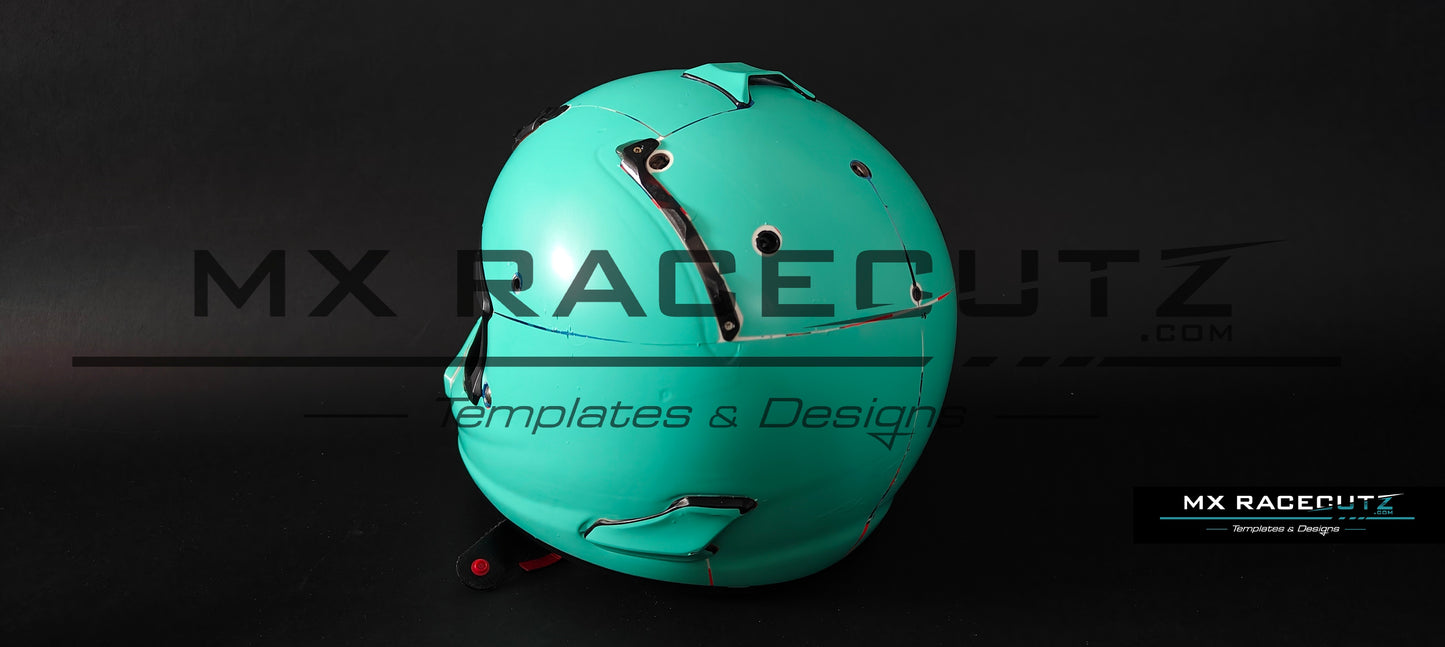 ARAI MX-V - SIZE XSMALL & SMALL TEMPLATE