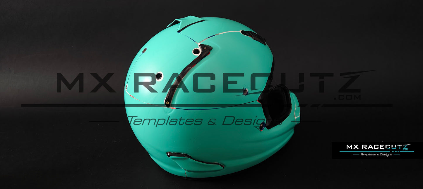 ARAI MX-V - SIZE XSMALL & SMALL TEMPLATE