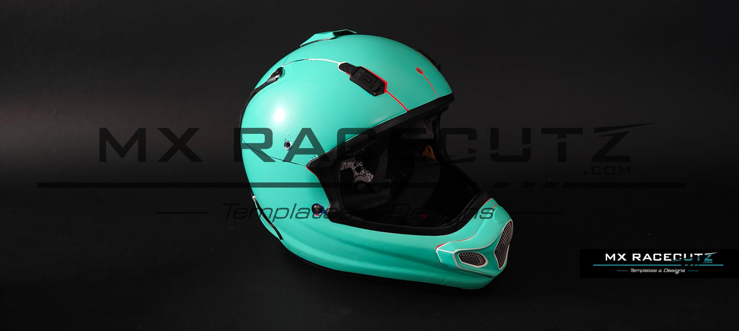 ARAI MX-V - SIZE XSMALL & SMALL TEMPLATE