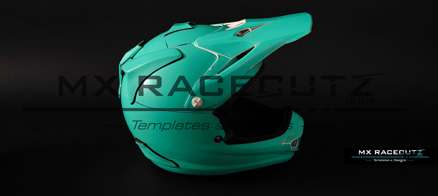 ARAI MX-V - SIZE XSMALL & SMALL TEMPLATE