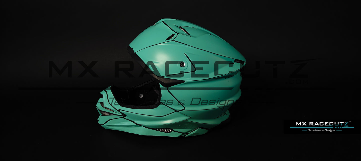 SHOEI VFX-WR - SIZE LARGE TEMPLATE