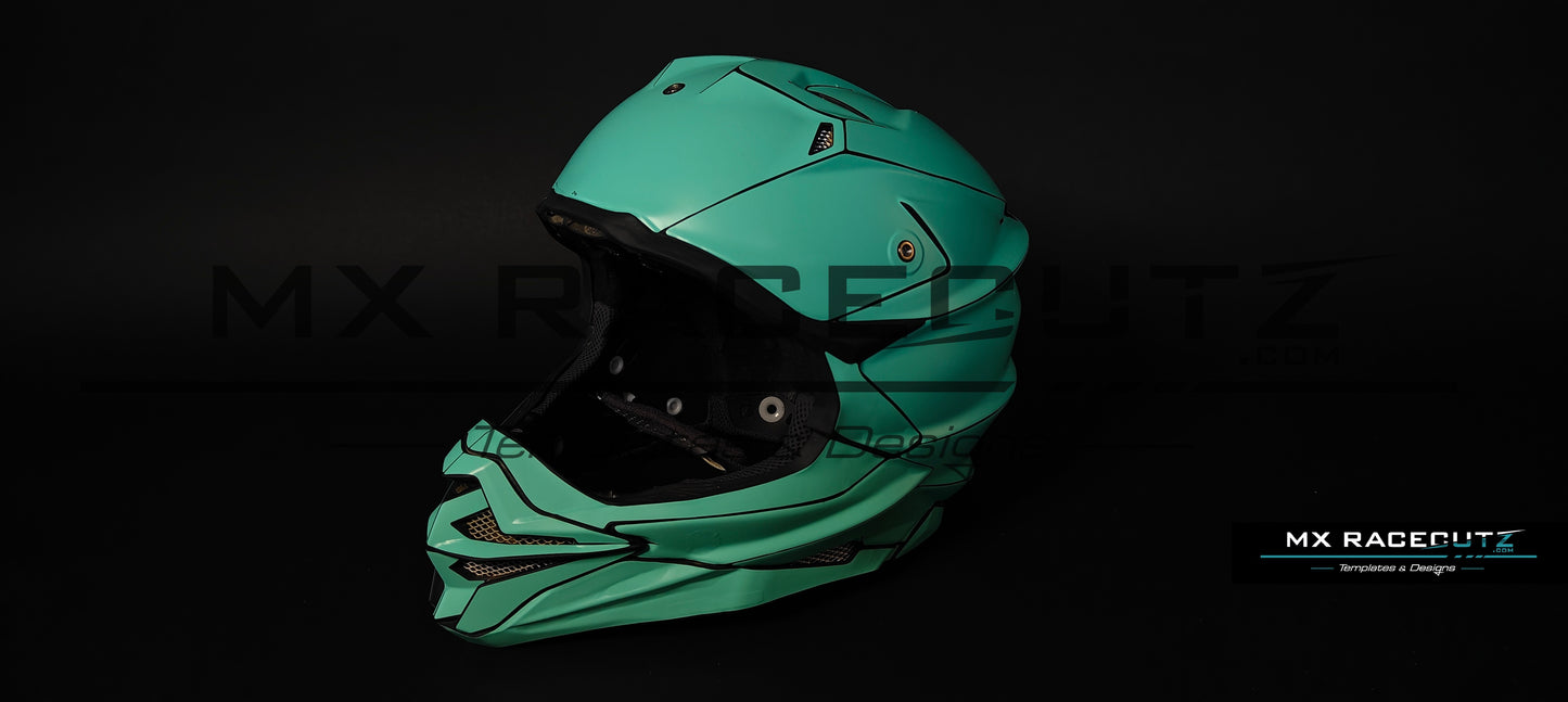 SHOEI VFX-WR - SIZE LARGE TEMPLATE