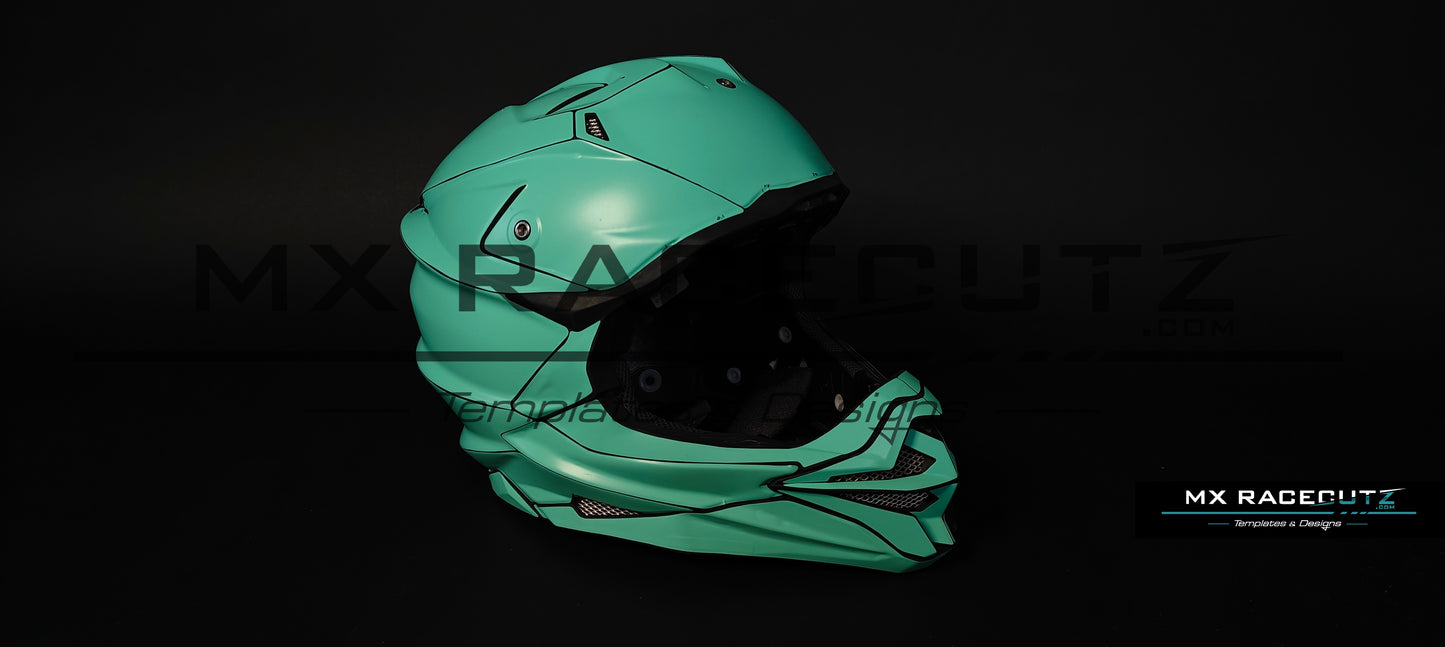 SHOEI VFX-WR - SIZE LARGE TEMPLATE
