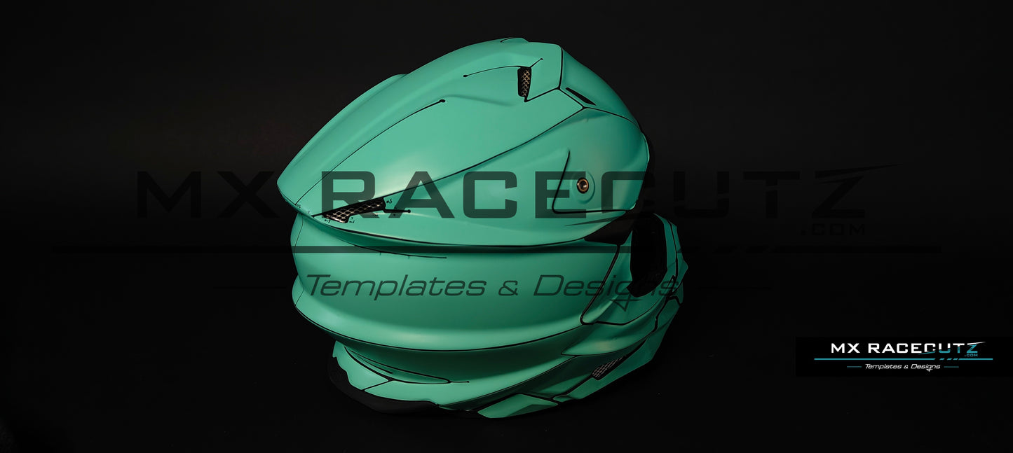 SHOEI VFX-WR - SIZE LARGE TEMPLATE