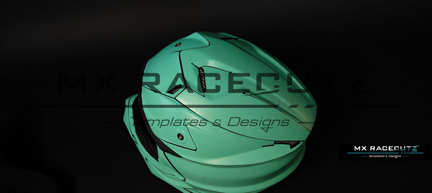 SHOEI VFX-WR - SIZE LARGE TEMPLATE