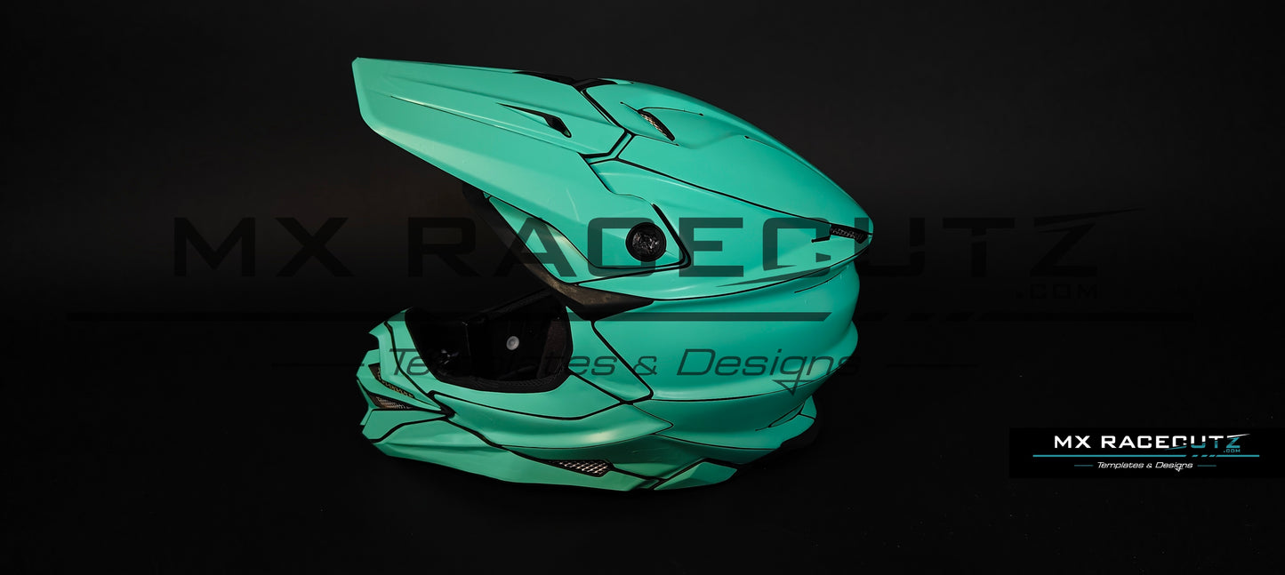 SHOEI VFX-WR - SIZE LARGE TEMPLATE