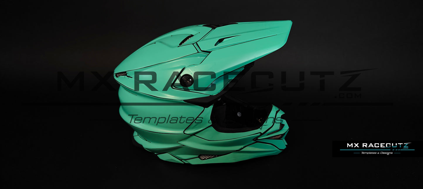 SHOEI VFX-WR - SIZE LARGE TEMPLATE