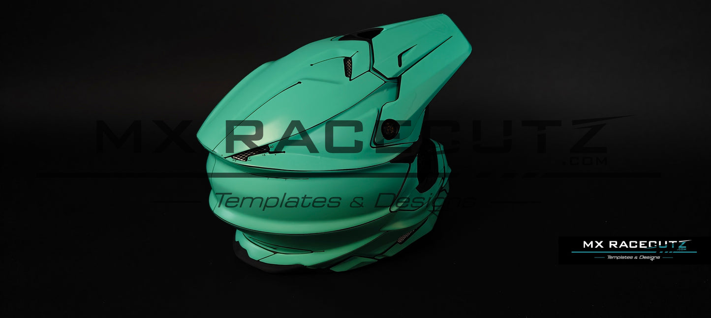 SHOEI VFX-WR - SIZE LARGE TEMPLATE