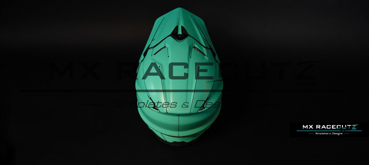SHOEI VFX-WR - SIZE LARGE TEMPLATE