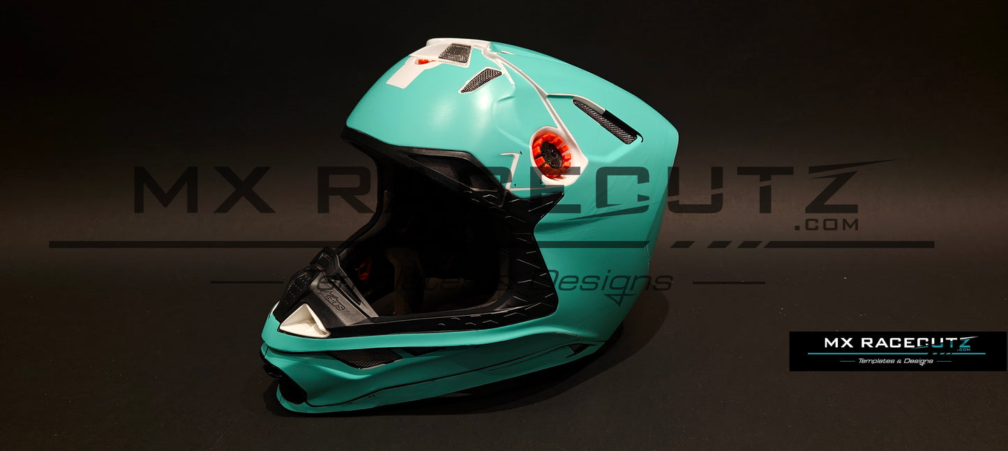 ALPINESTARS SM8 + SM10 - SIZE XLARGE & XXLARGE TEMPLATE