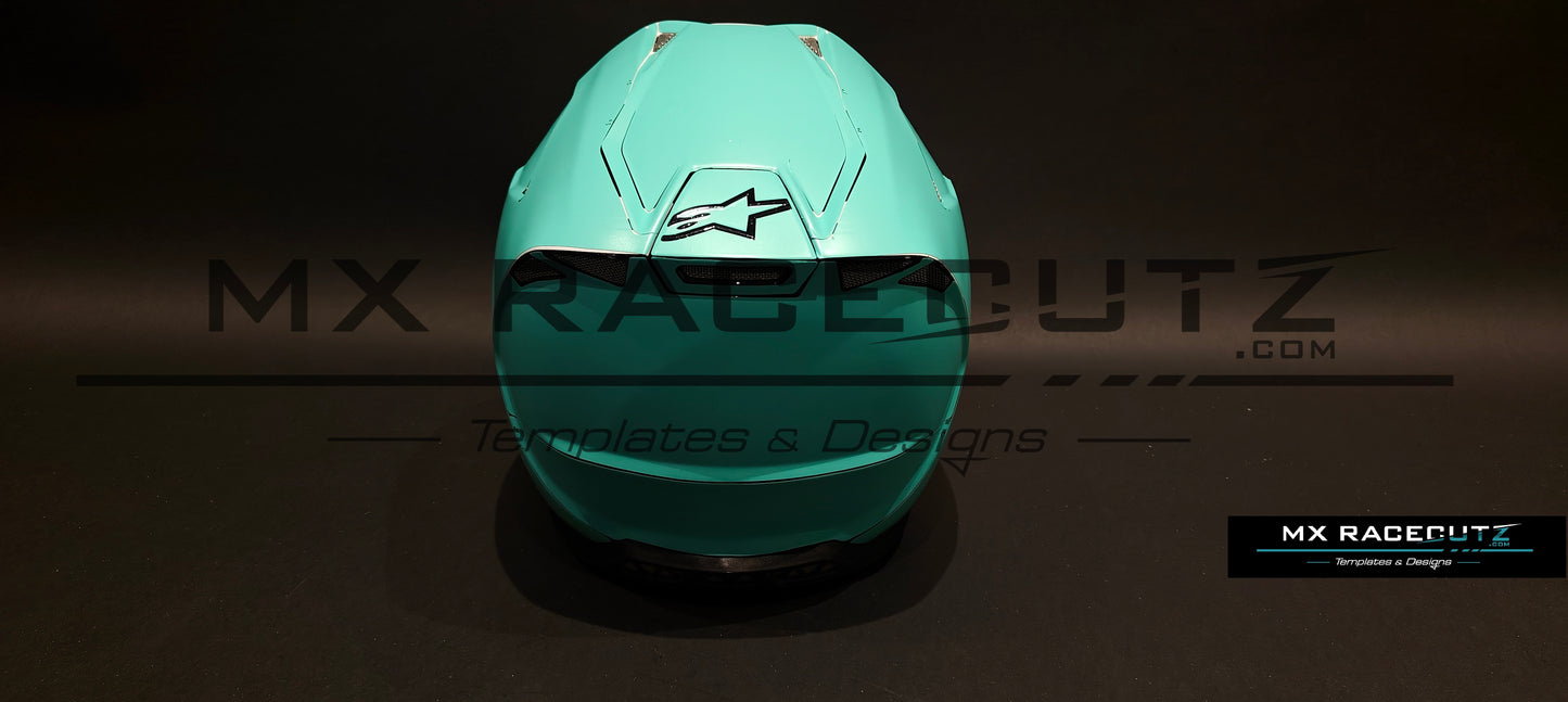 ALPINESTARS SM8 + SM10 - SIZE XLARGE & XXLARGE TEMPLATE