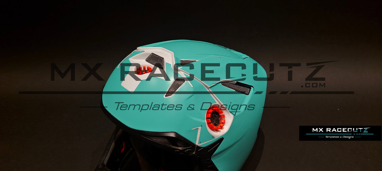 ALPINESTARS SM8 + SM10 - SIZE XLARGE & XXLARGE TEMPLATE