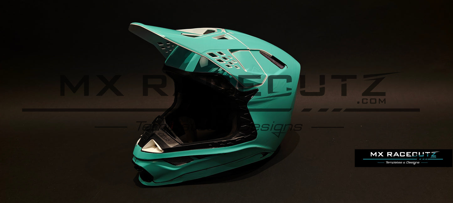 ALPINESTARS SM8 + SM10 - SIZE XLARGE & XXLARGE TEMPLATE