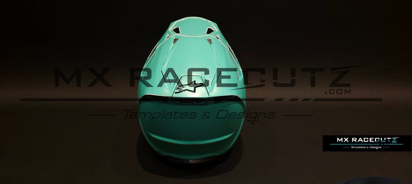 ALPINESTARS SM8 + SM10 - SIZE XLARGE & XXLARGE TEMPLATE