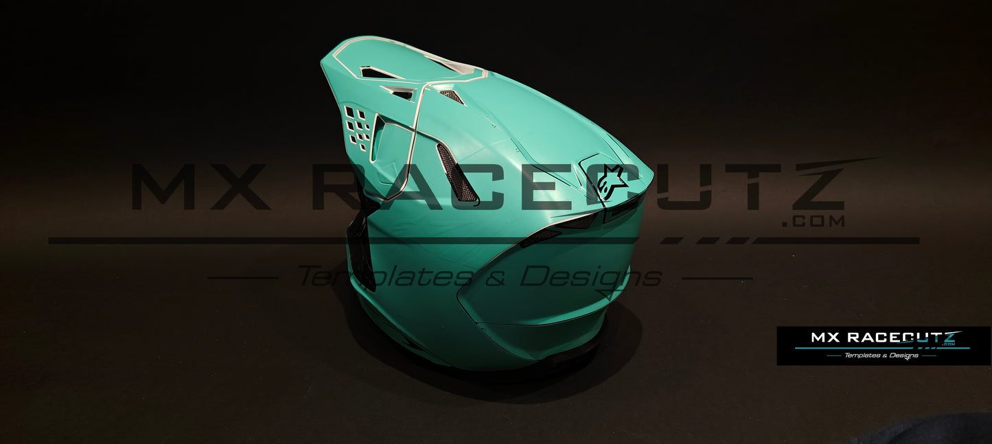 ALPINESTARS SM8 + SM10 - SIZE XLARGE & XXLARGE TEMPLATE