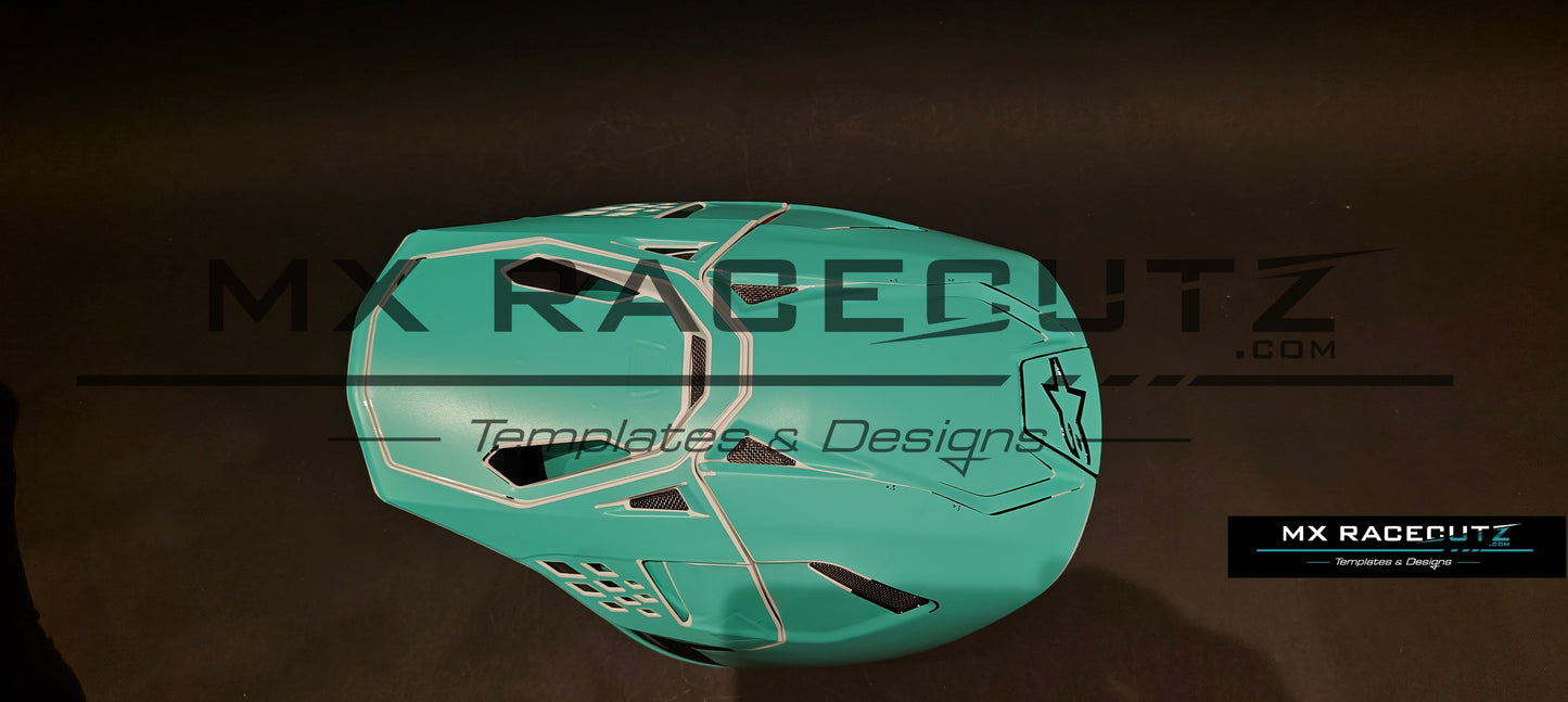 ALPINESTARS SM8 + SM10 - SIZE XLARGE & XXLARGE TEMPLATE