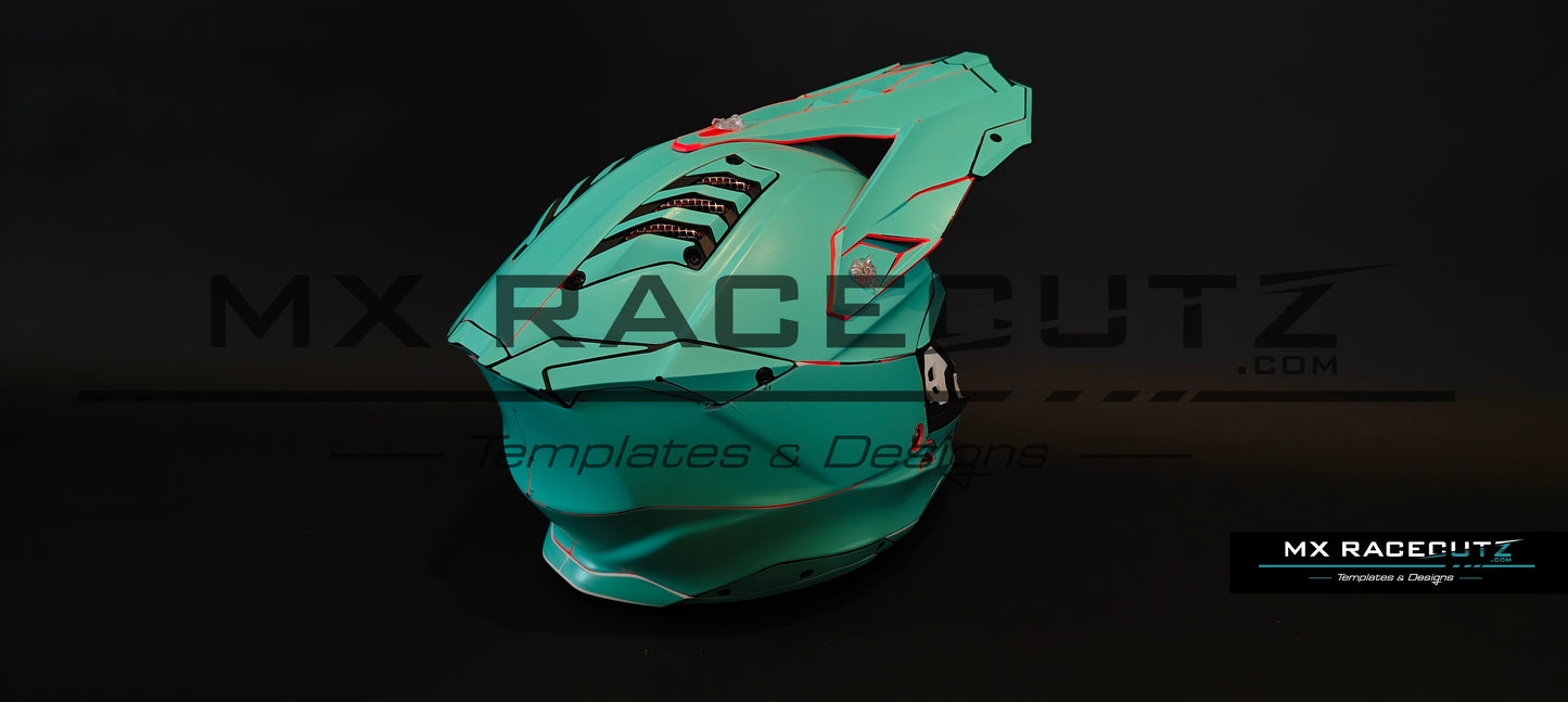 AIROH AVIATOR 3 - SIZE LARGE TEMPLATE