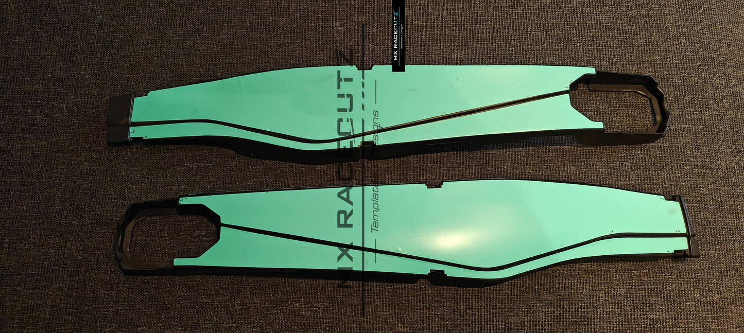 KTM SX-SXF 2019-2022 POLISPORT SWINGARM GUARDS TEMPLATE