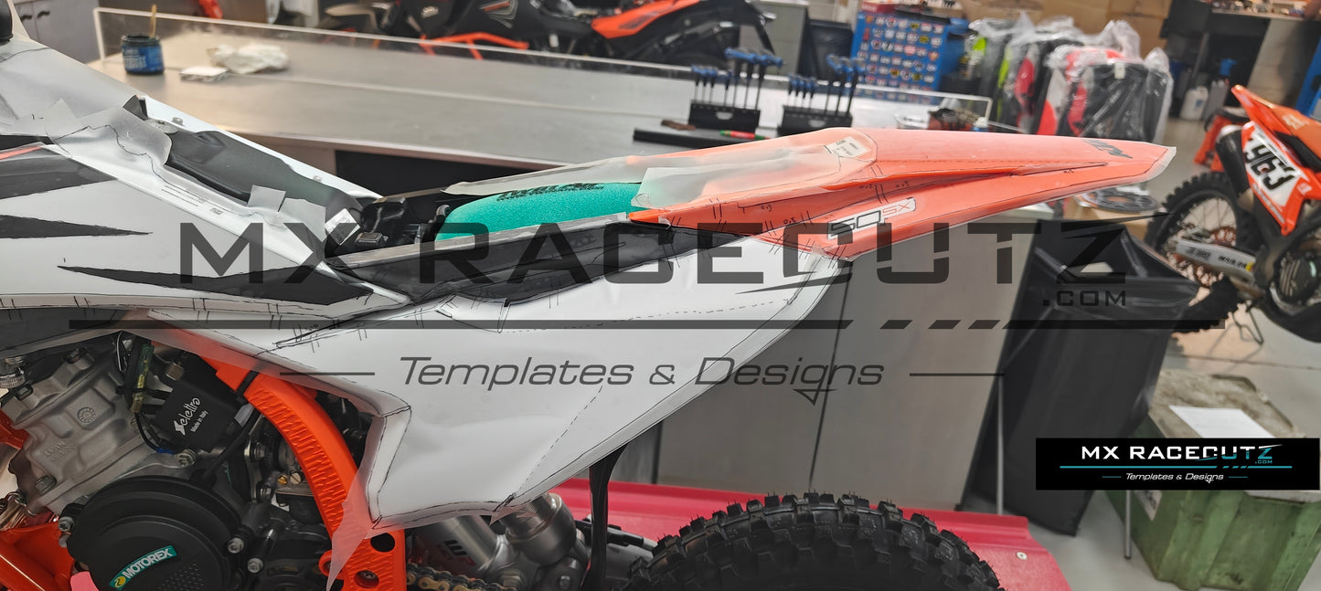 KTM SX 50 2024-2025 & SX-E3 + SX-E5 2025-2026 TEMPLATE