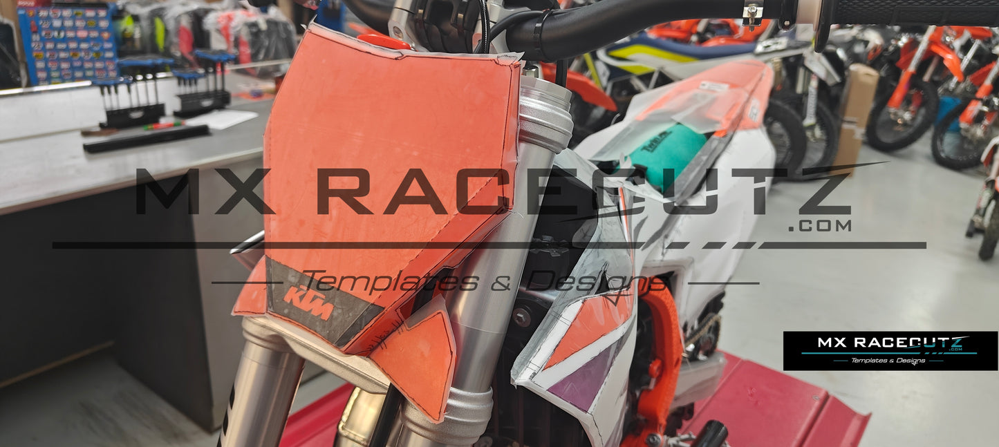 KTM SX 50 2024-2025 & SX-E3 + SX-E5 2025-2026 TEMPLATE