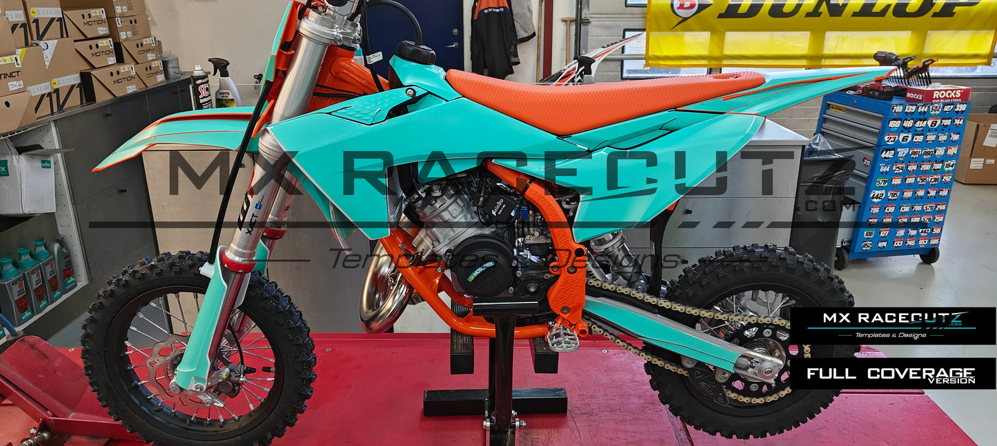 KTM SX 50 2024-2025 & SX-E3 + SX-E5 2025-2026 TEMPLATE