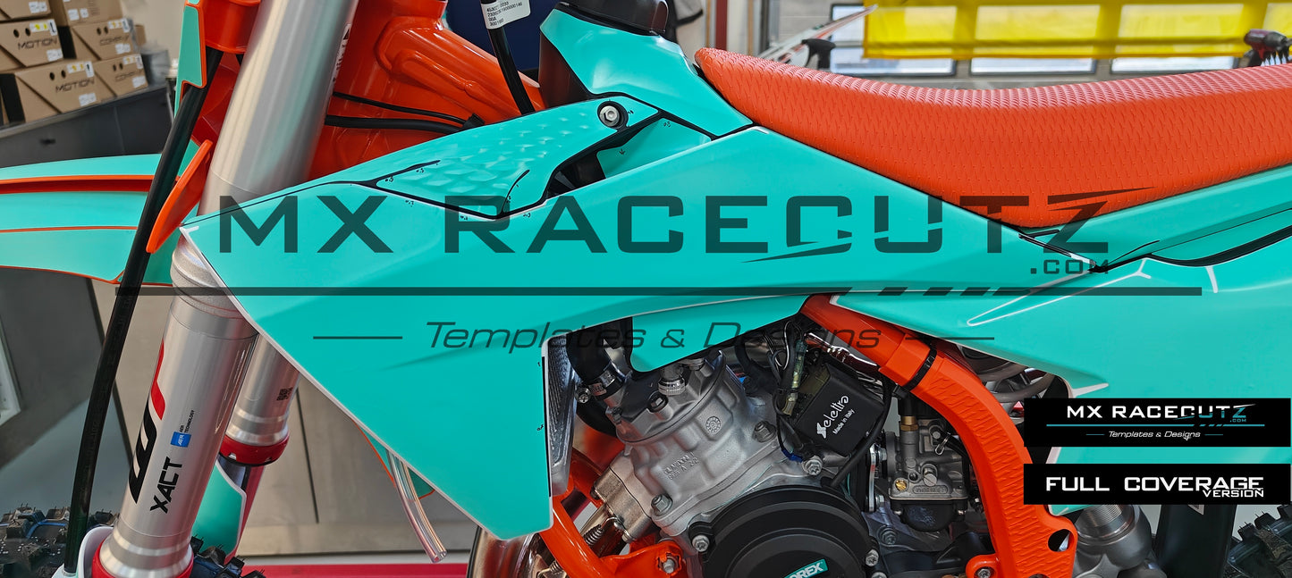 KTM SX 50 2024-2025 & SX-E3 + SX-E5 2025-2026 TEMPLATE