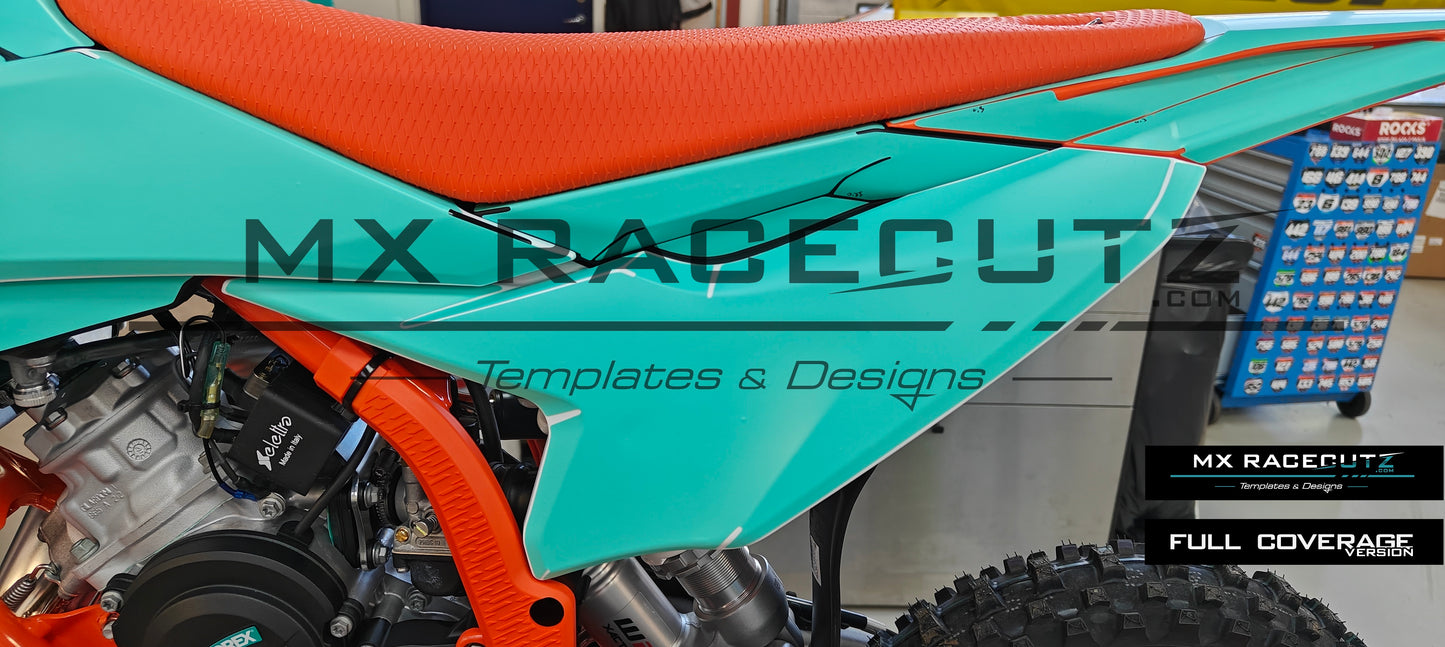 KTM SX 50 2024-2025 & SX-E3 + SX-E5 2025-2026 TEMPLATE