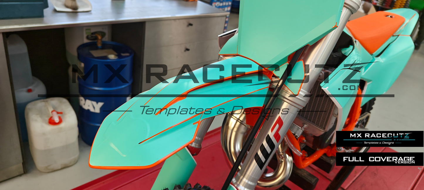 KTM SX 50 2024-2025 & SX-E3 + SX-E5 2025-2026 TEMPLATE