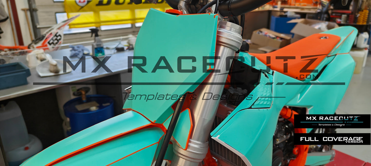 KTM SX 50 2024-2025 & SX-E3 + SX-E5 2025-2026 TEMPLATE