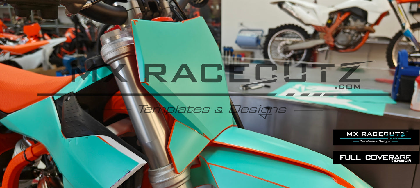 KTM SX 50 2024-2025 & SX-E3 + SX-E5 2025-2026 TEMPLATE