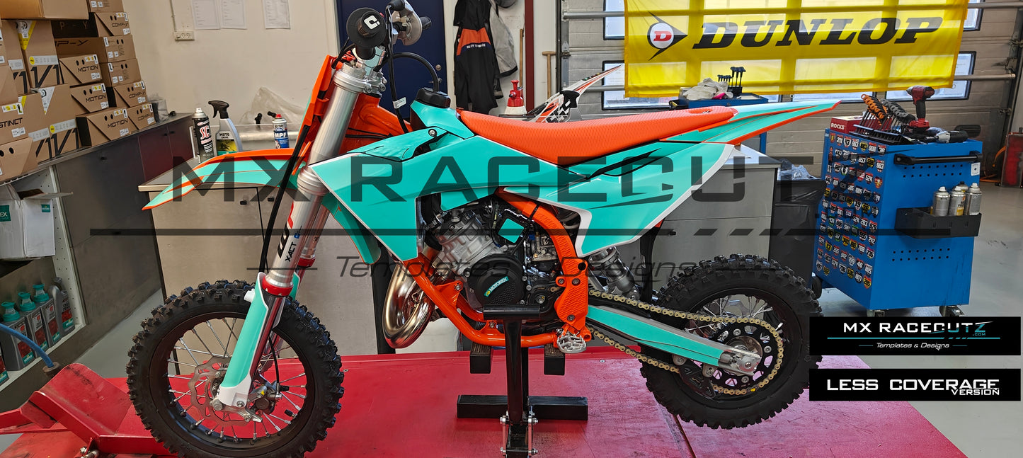 KTM SX 50 2024-2025 & SX-E3 + SX-E5 2025-2026 TEMPLATE