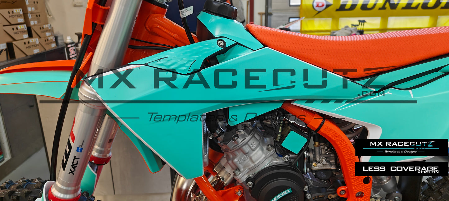 KTM SX 50 2024-2025 & SX-E3 + SX-E5 2025-2026 TEMPLATE