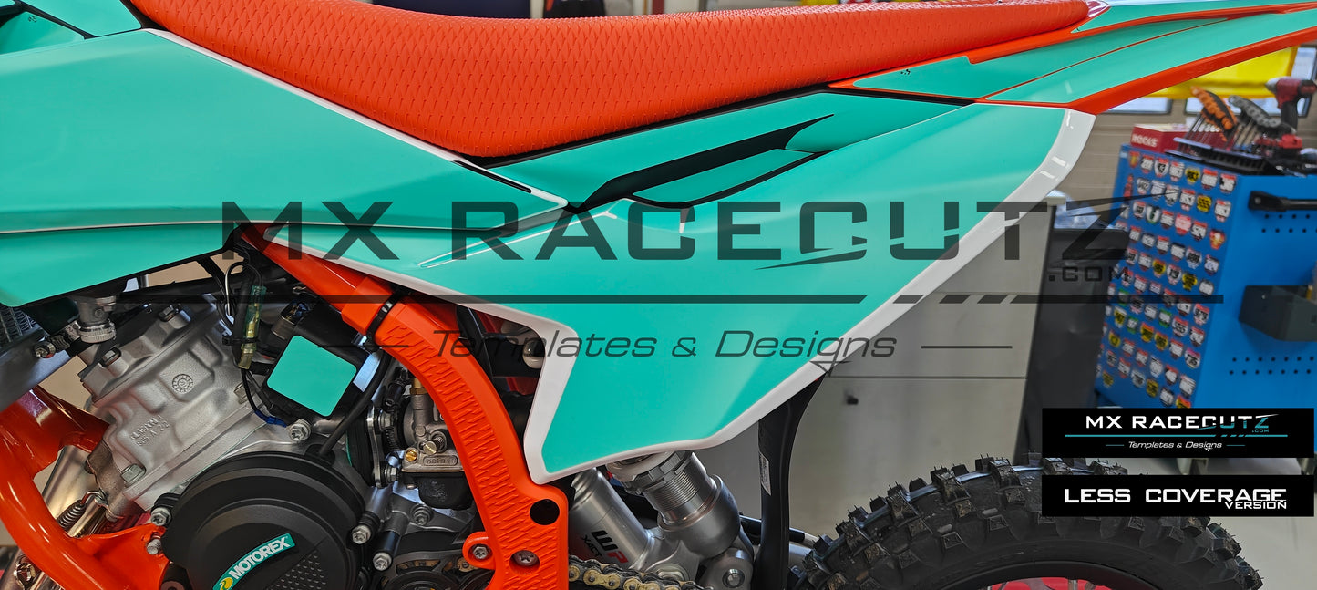 KTM SX 50 2024-2025 & SX-E3 + SX-E5 2025-2026 TEMPLATE
