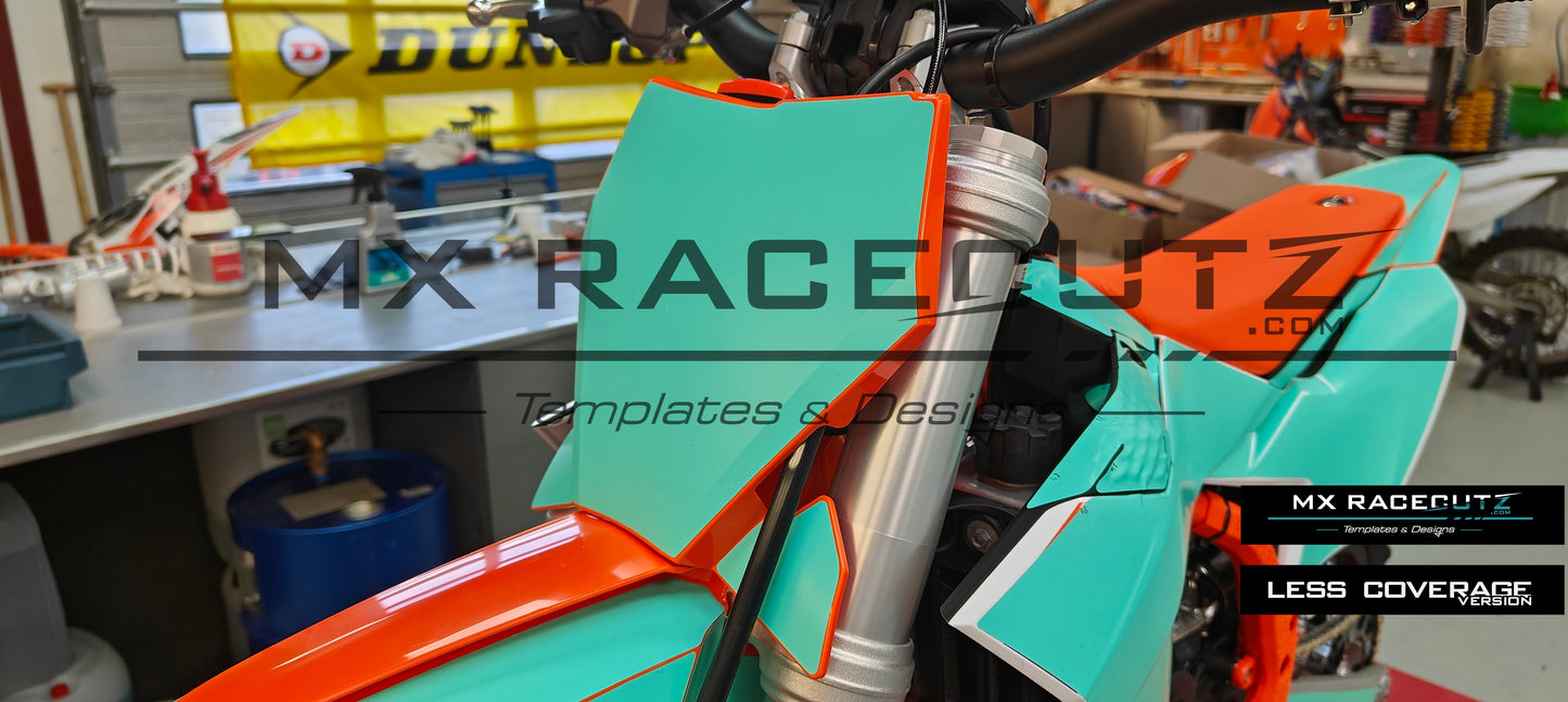 KTM SX 50 2024-2025 & SX-E3 + SX-E5 2025-2026 TEMPLATE