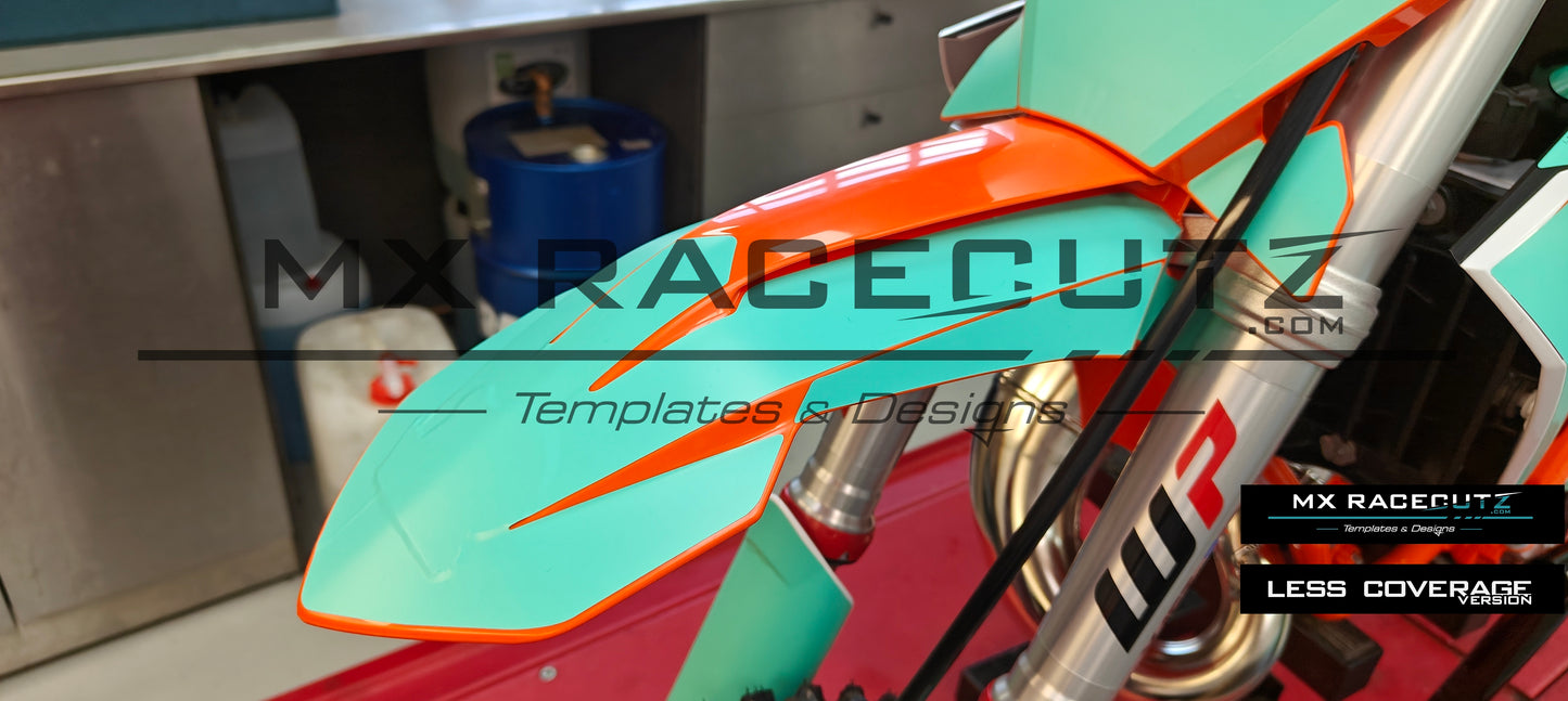 KTM SX 50 2024-2025 & SX-E3 + SX-E5 2025-2026 TEMPLATE