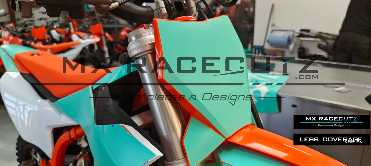 KTM SX 50 2024-2025 & SX-E3 + SX-E5 2025-2026 TEMPLATE