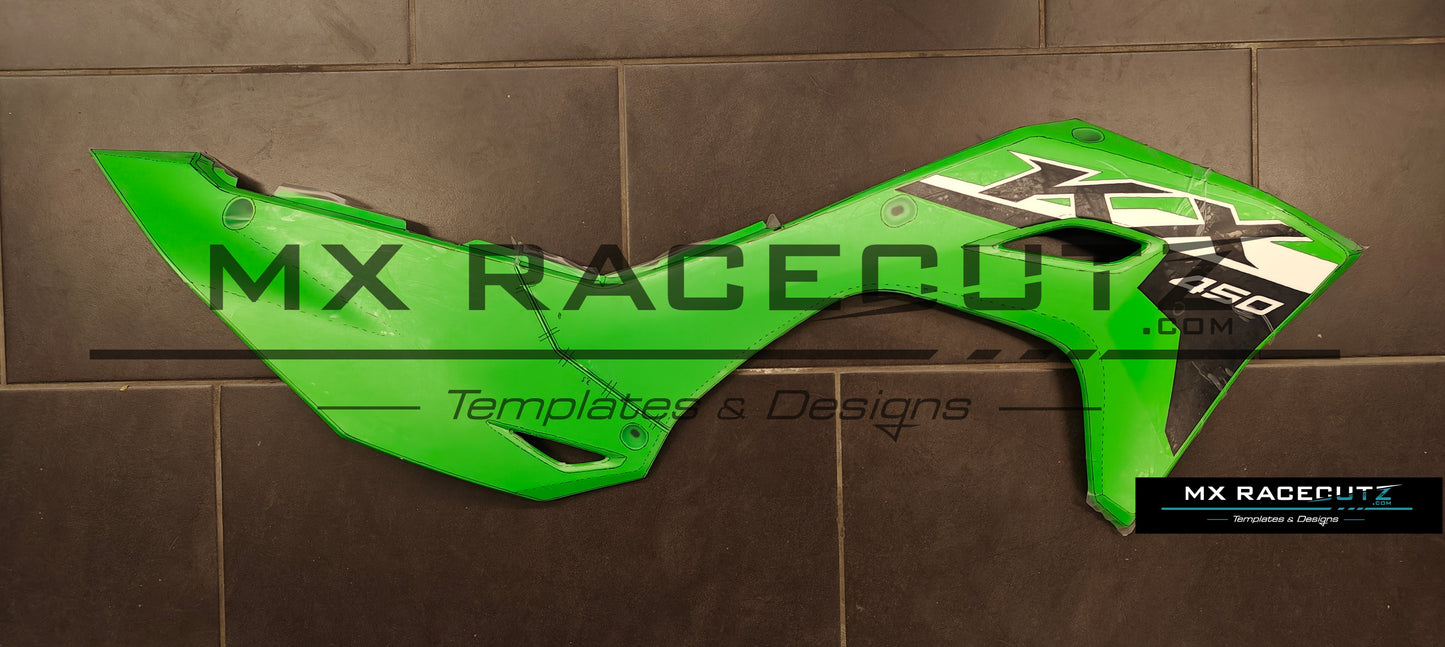 KAWASAKI KX 250 2025-2026 & 450 2024-2026 TEMPLATE