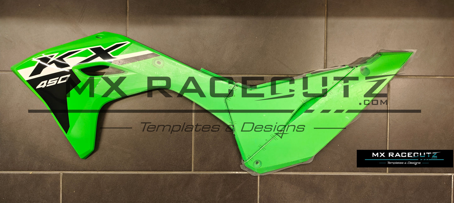 KAWASAKI KX 250 2025-2026 & 450 2024-2026 TEMPLATE