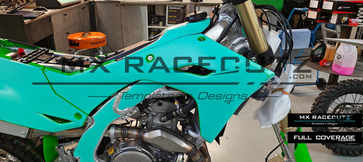KAWASAKI KX 250 2025-2026 & 450 2024-2026 TEMPLATE