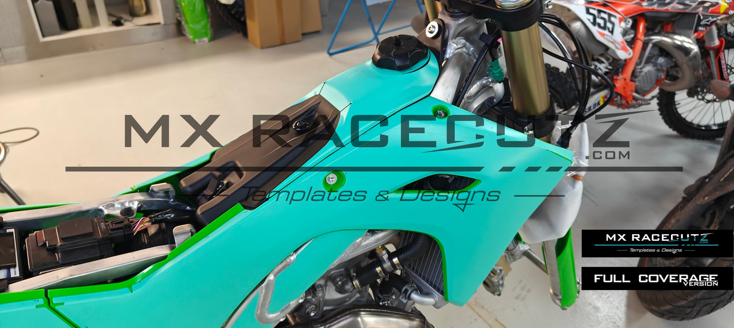 KAWASAKI KX 250 2025-2026 & 450 2024-2026 TEMPLATE