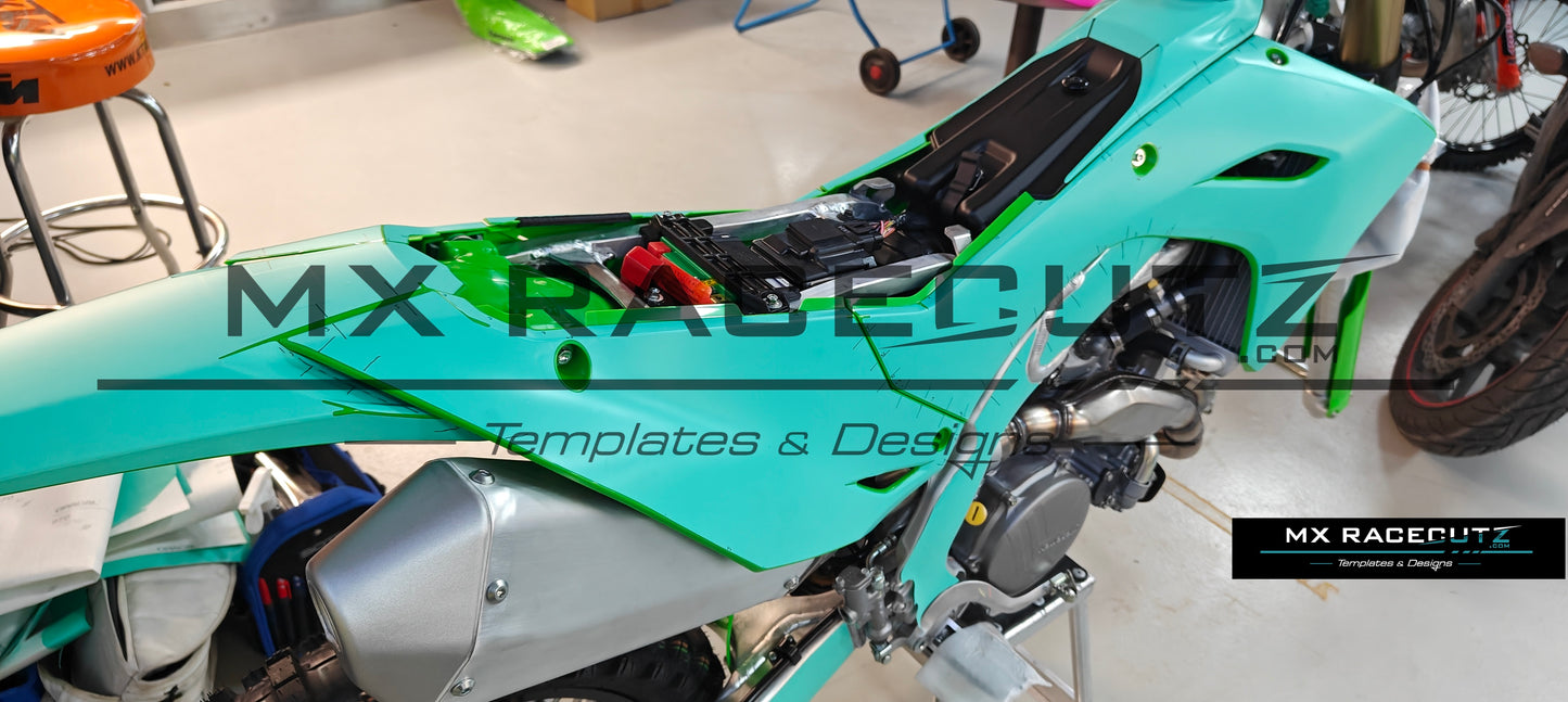 KAWASAKI KX 250 2025-2026 & 450 2024-2026 TEMPLATE