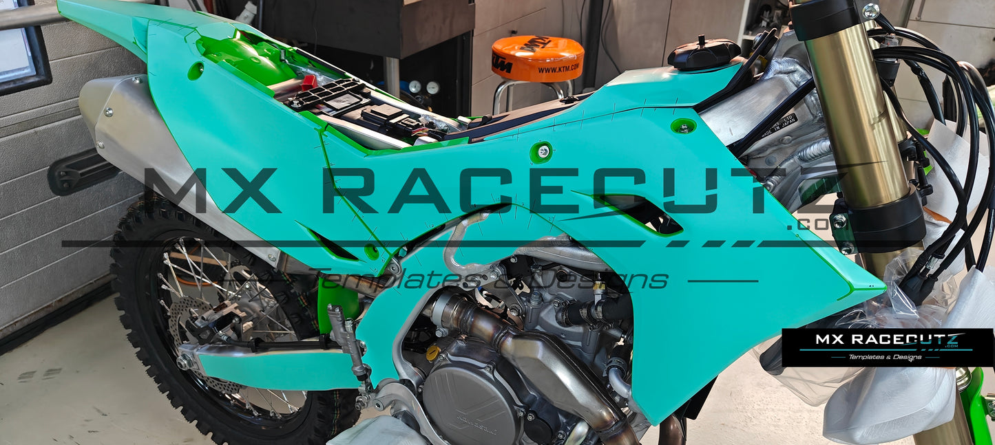 KAWASAKI KX 250 2025-2026 & 450 2024-2026 TEMPLATE