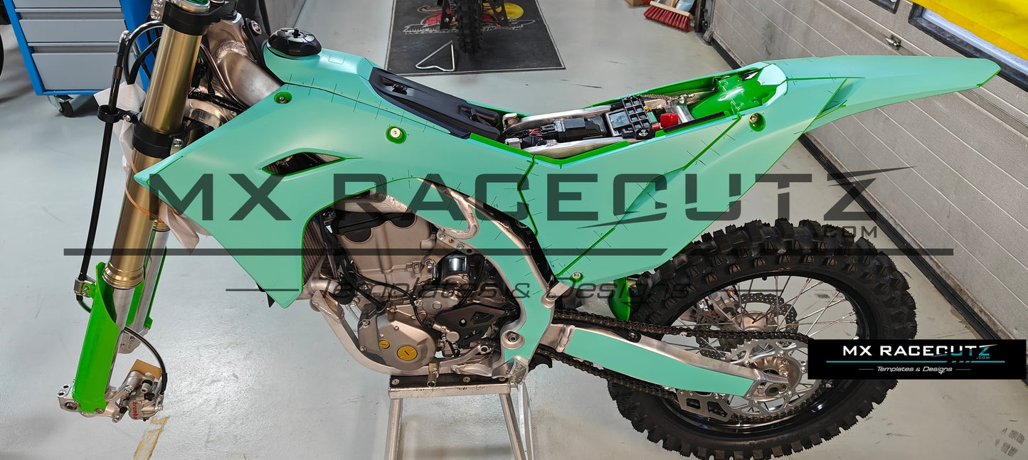 KAWASAKI KX 250 2025-2026 & 450 2024-2026 TEMPLATE