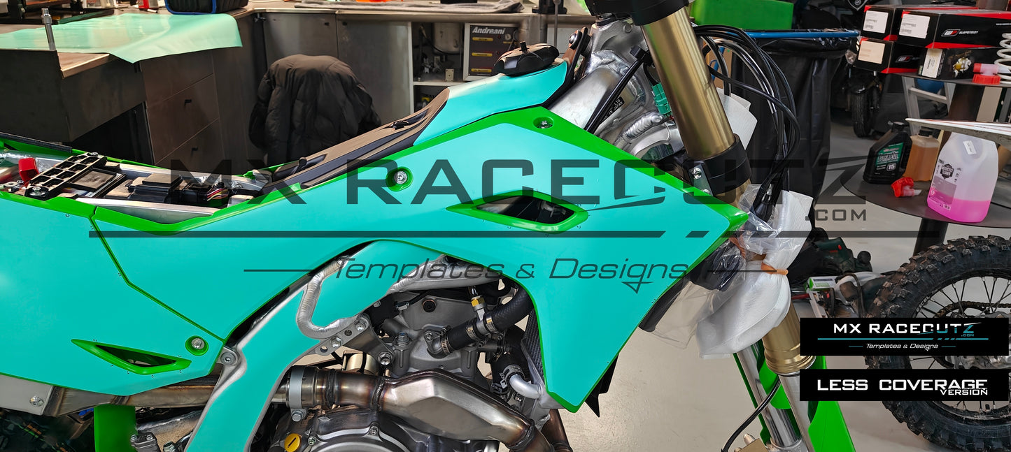 KAWASAKI KX 250 2025-2026 & 450 2024-2026 TEMPLATE