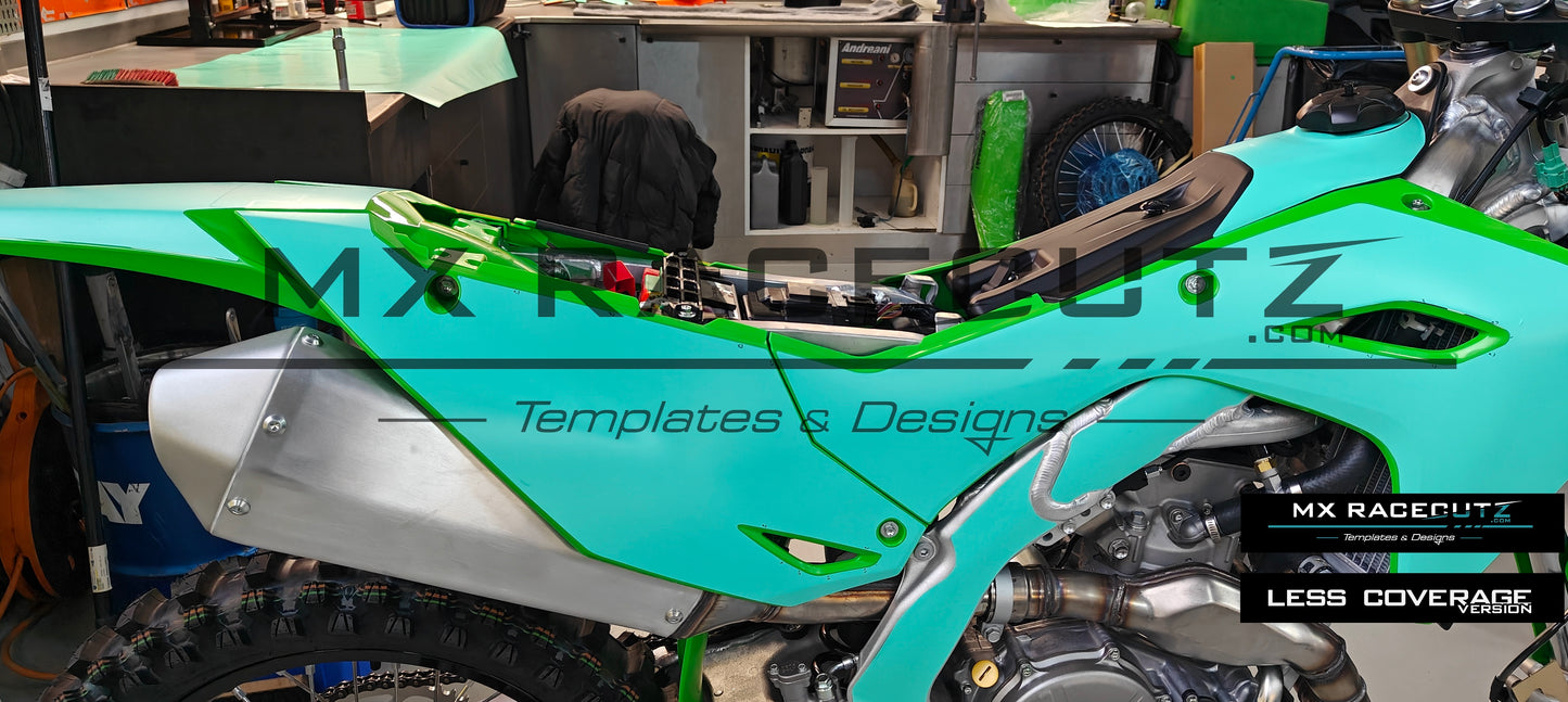 KAWASAKI KX 250 2025-2026 & 450 2024-2026 TEMPLATE