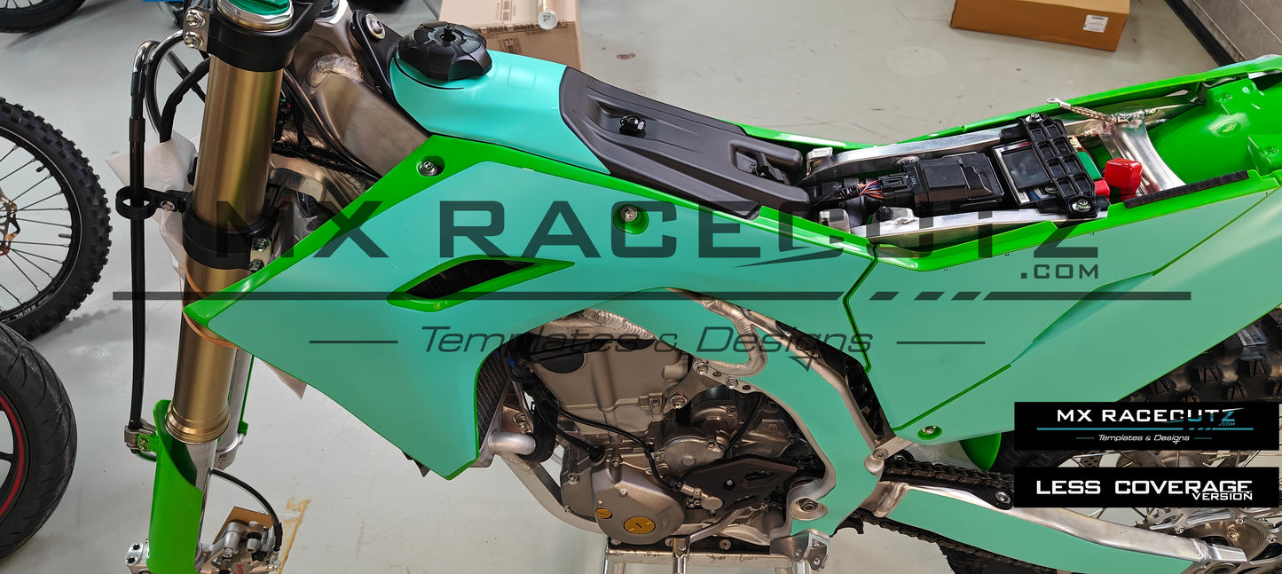 KAWASAKI KX 250 2025-2026 & 450 2024-2026 TEMPLATE