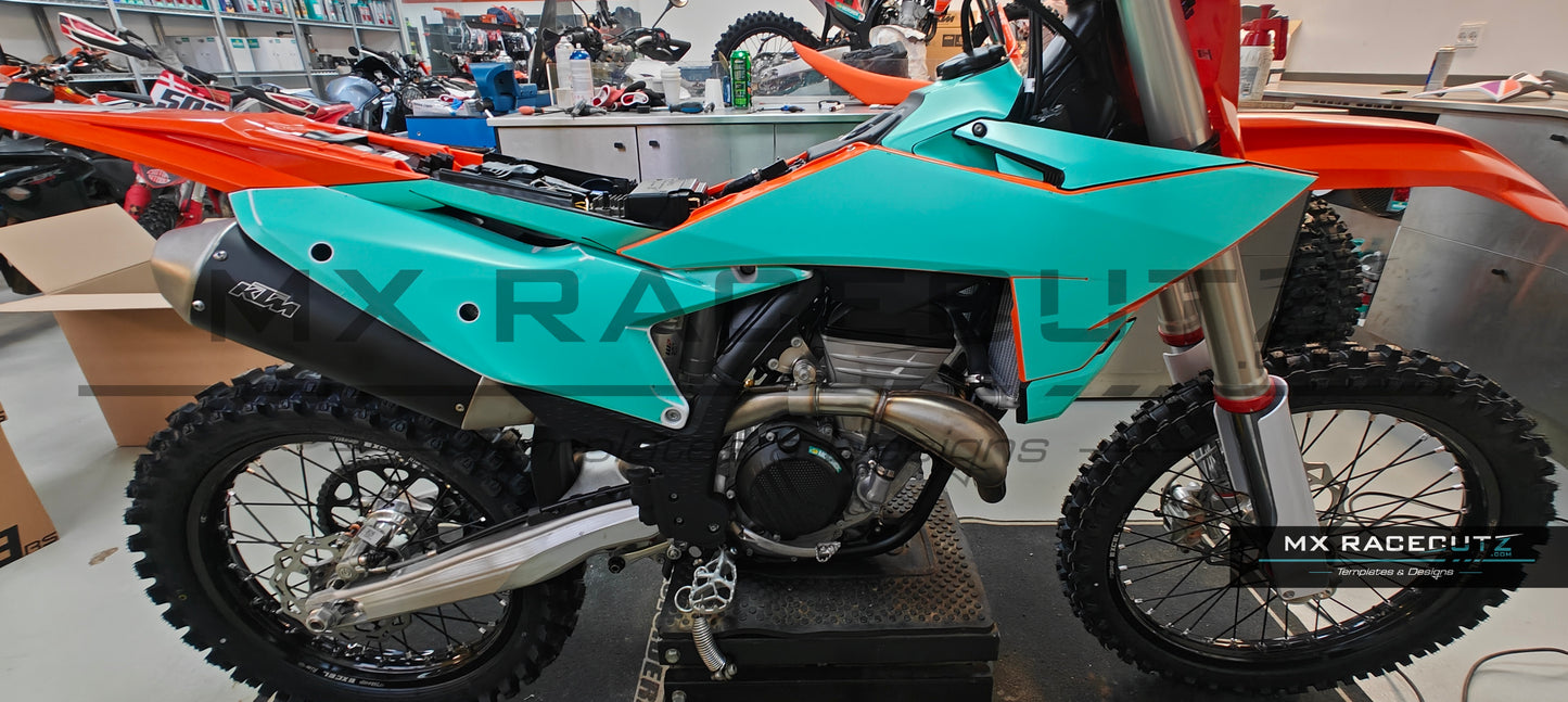 KTM SX-SXF 2025-2026 (2024 FACTORY EDITION) TEMPLATE