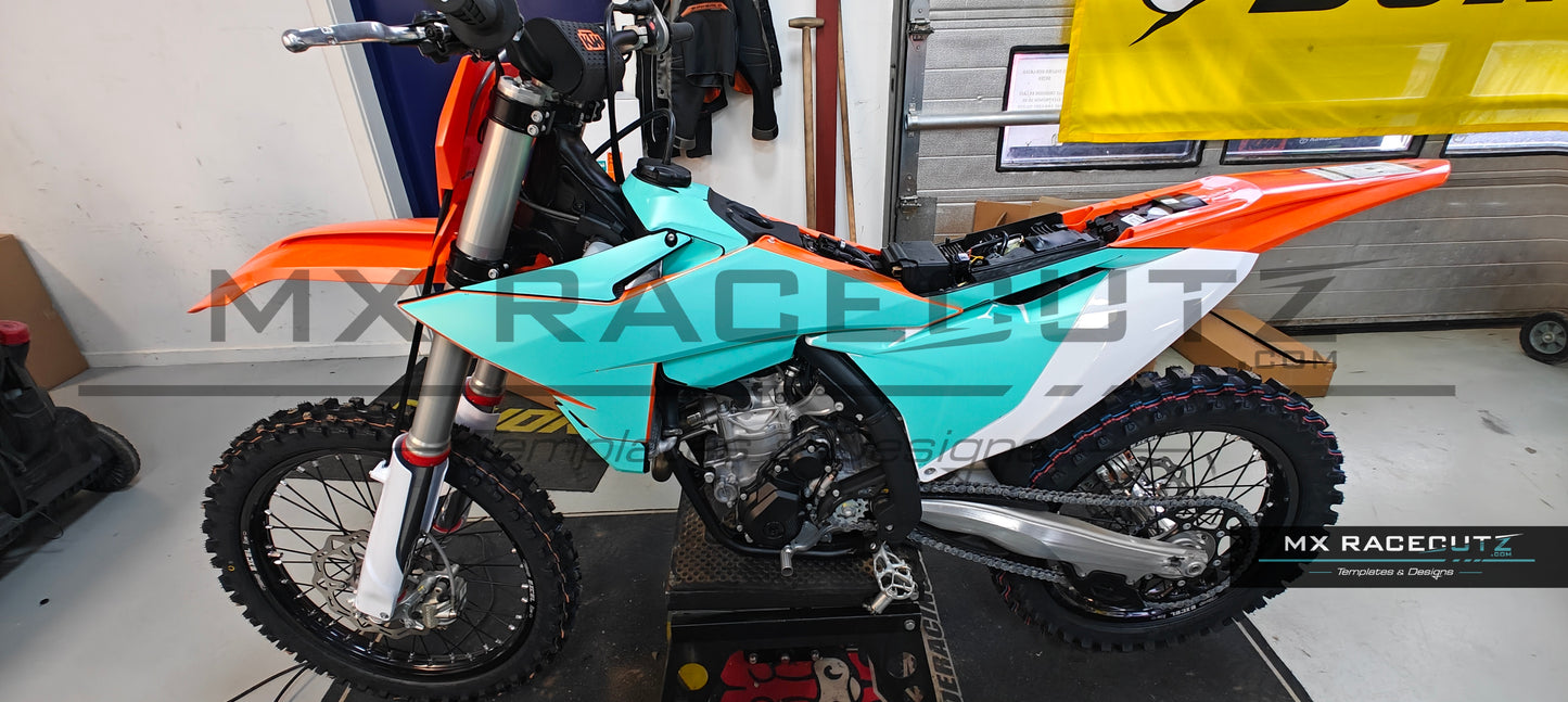 KTM SX-SXF 2025-2026 (2024 FACTORY EDITION) TEMPLATE