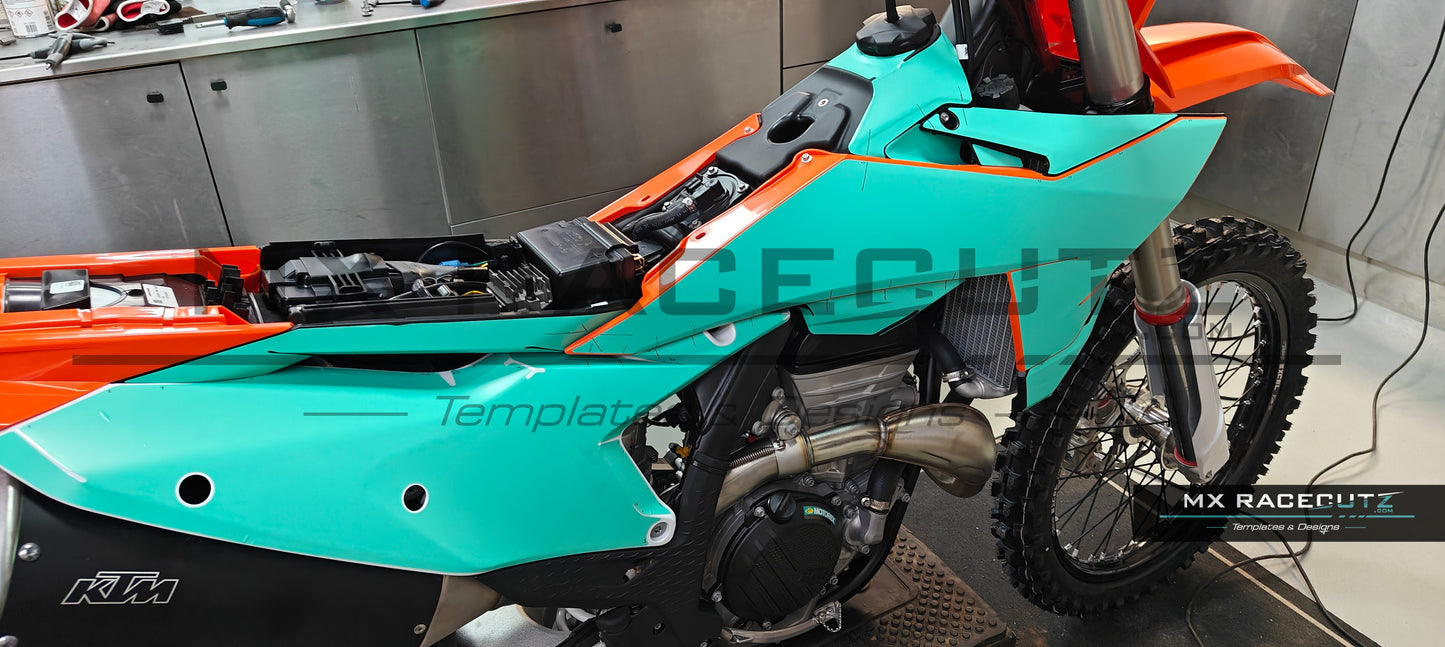 KTM SX-SXF 2025-2026 (2024 FACTORY EDITION) TEMPLATE