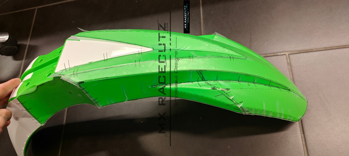KAWASAKI KX 250 2025-2026 & 450 2024-2026 TEMPLATE
